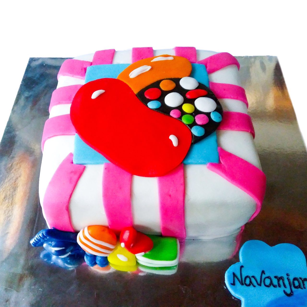 Candy Crush Game Cake 1.5kg